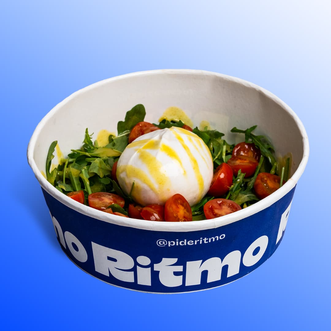 ENSALADA DE BURRATA Y CHERRYS