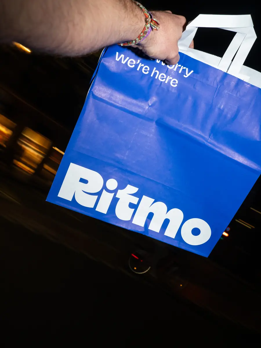 Una bolsa de Ritmo de noche